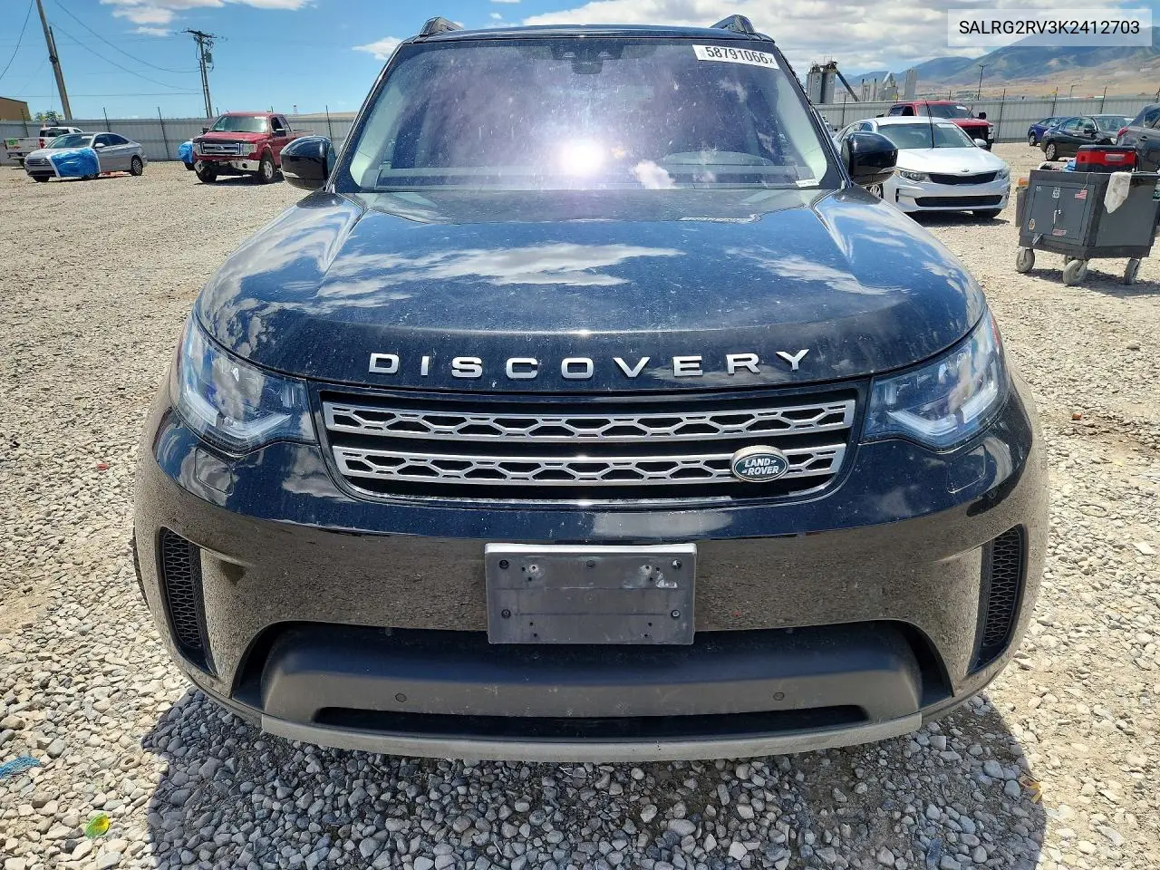 2019 Land Rover Discovery Se VIN: SALRG2RV3K2412703 Lot: 58791066