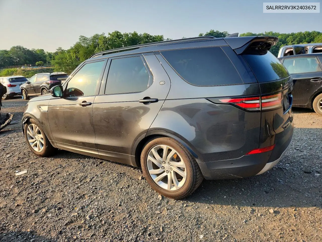 2019 Land Rover Discovery Hse VIN: SALRR2RV3K2403672 Lot: 59257966