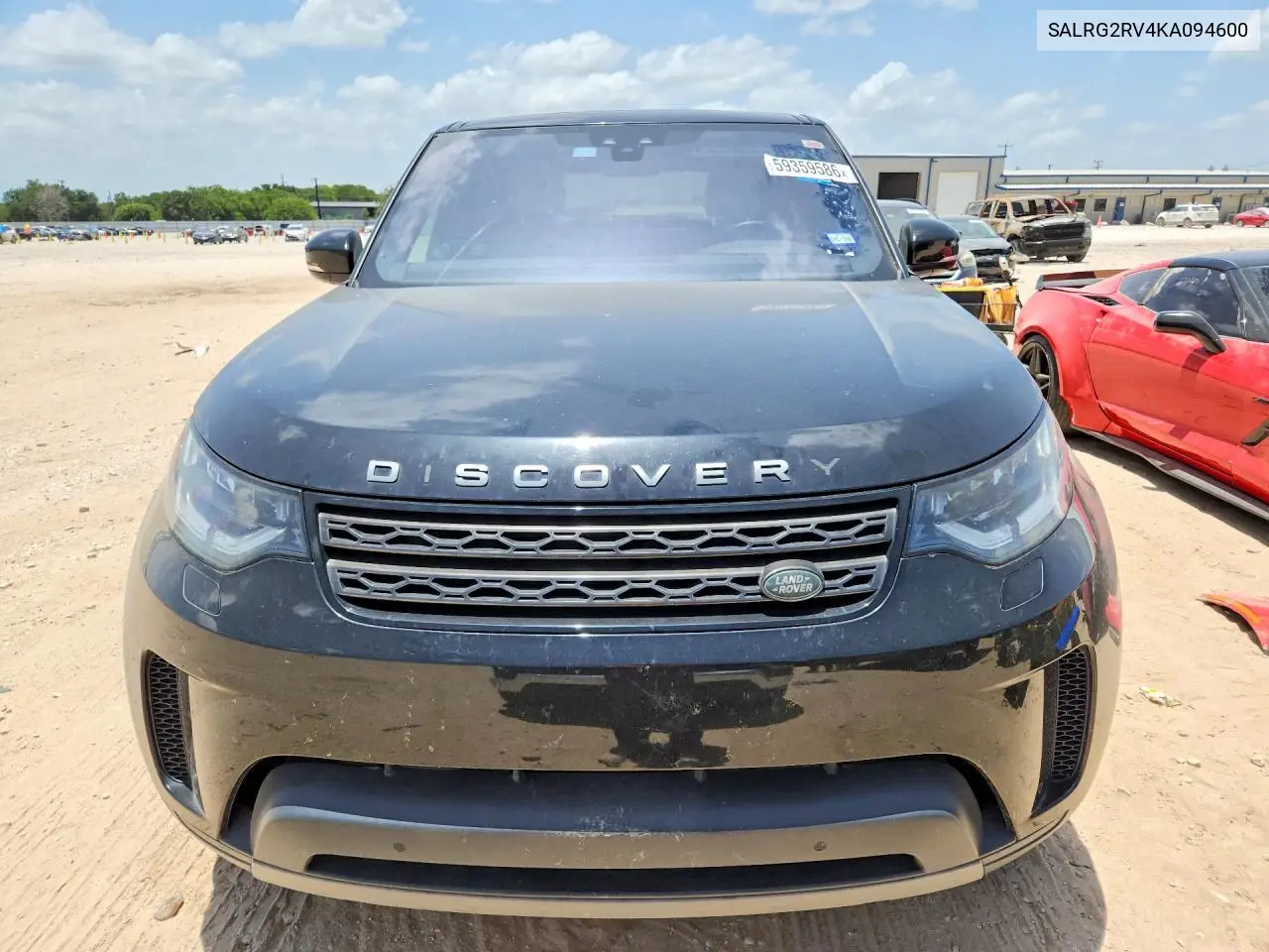 2019 Land Rover Discovery Se VIN: SALRG2RV4KA094600 Lot: 59359586