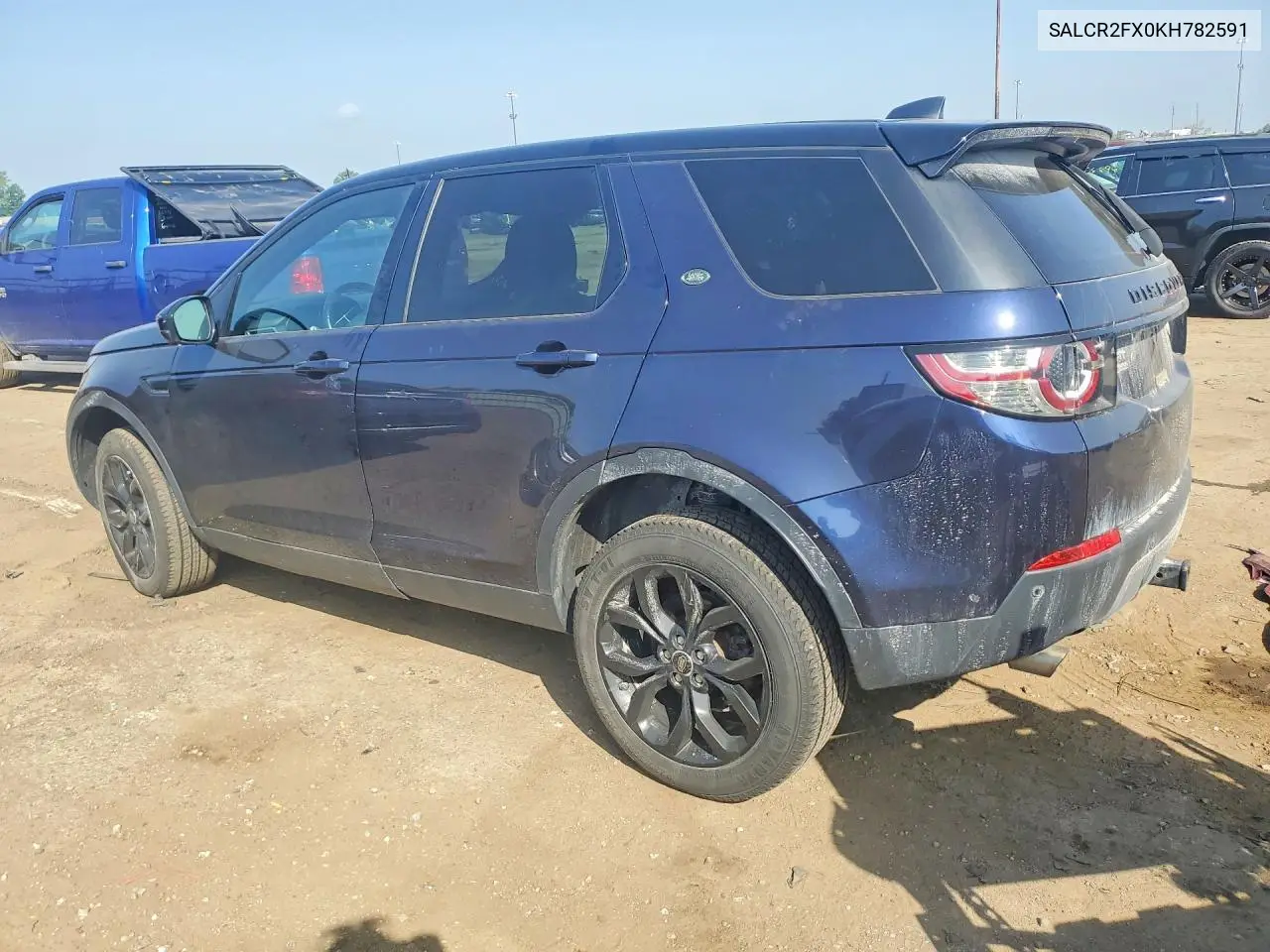 2019 Land Rover Discovery Sport Hse VIN: SALCR2FX0KH782591 Lot: 59539566