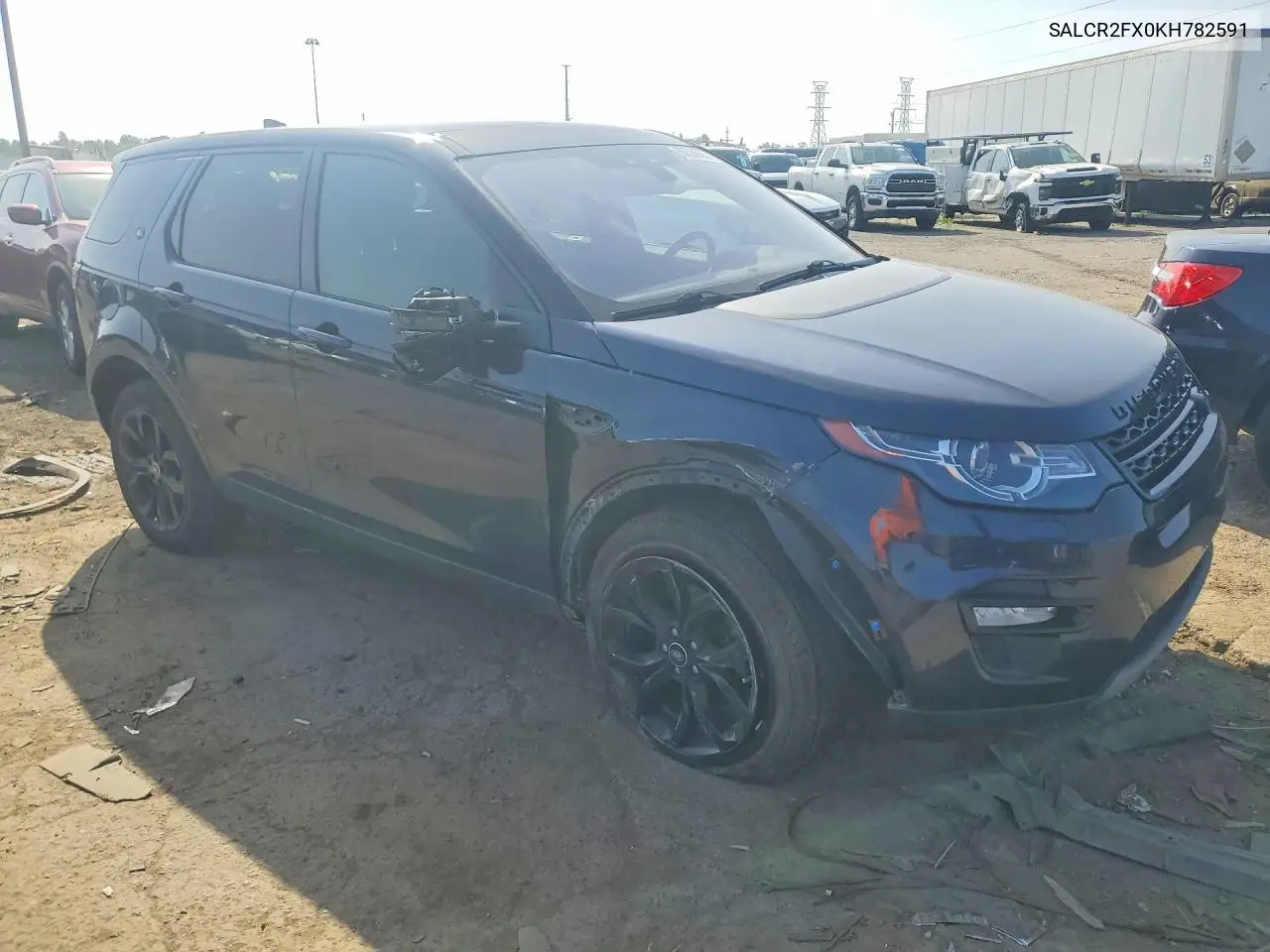 2019 Land Rover Discovery Sport Hse VIN: SALCR2FX0KH782591 Lot: 59539566