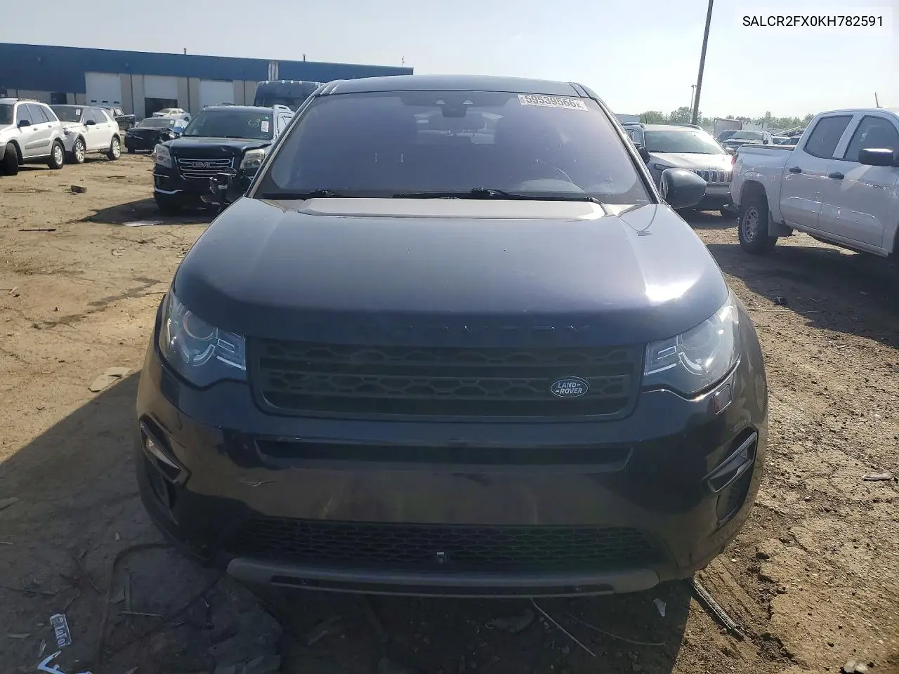 2019 Land Rover Discovery Sport Hse VIN: SALCR2FX0KH782591 Lot: 59539566