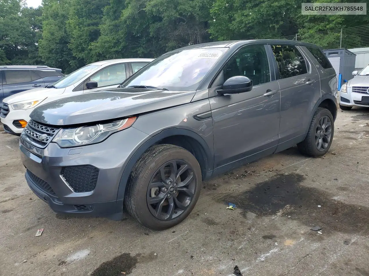 2019 Land Rover Discovery Sport VIN: SALCR2FX3KH785548 Lot: 59652396