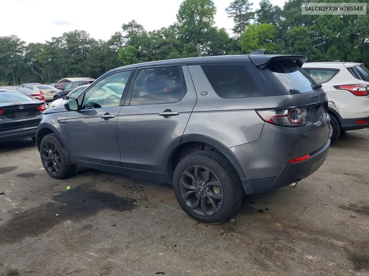2019 Land Rover Discovery Sport VIN: SALCR2FX3KH785548 Lot: 59652396