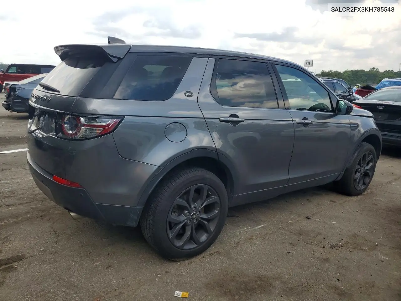 2019 Land Rover Discovery Sport VIN: SALCR2FX3KH785548 Lot: 59652396