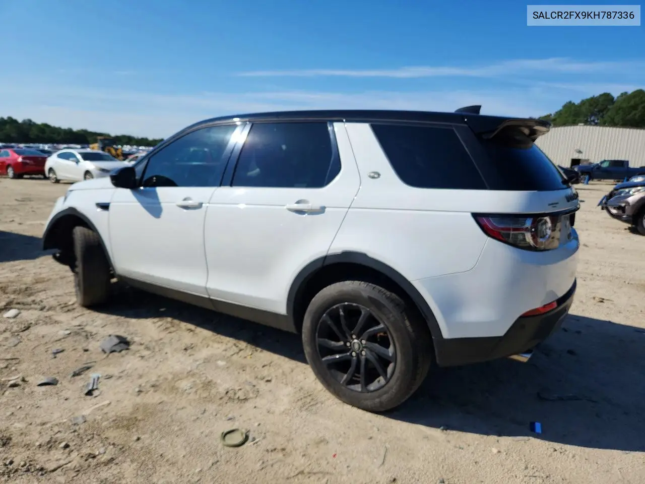 2019 Land Rover Discovery Sport Hse VIN: SALCR2FX9KH787336 Lot: 60296646