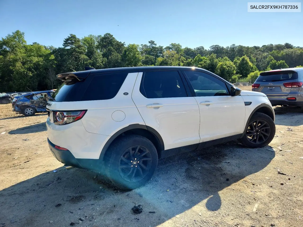 2019 Land Rover Discovery Sport Hse VIN: SALCR2FX9KH787336 Lot: 60296646