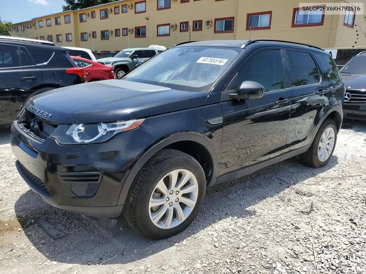 2019 Land Rover Discovery Sport Se VIN: SALCP2FX6KH792516 Lot: 60785516
