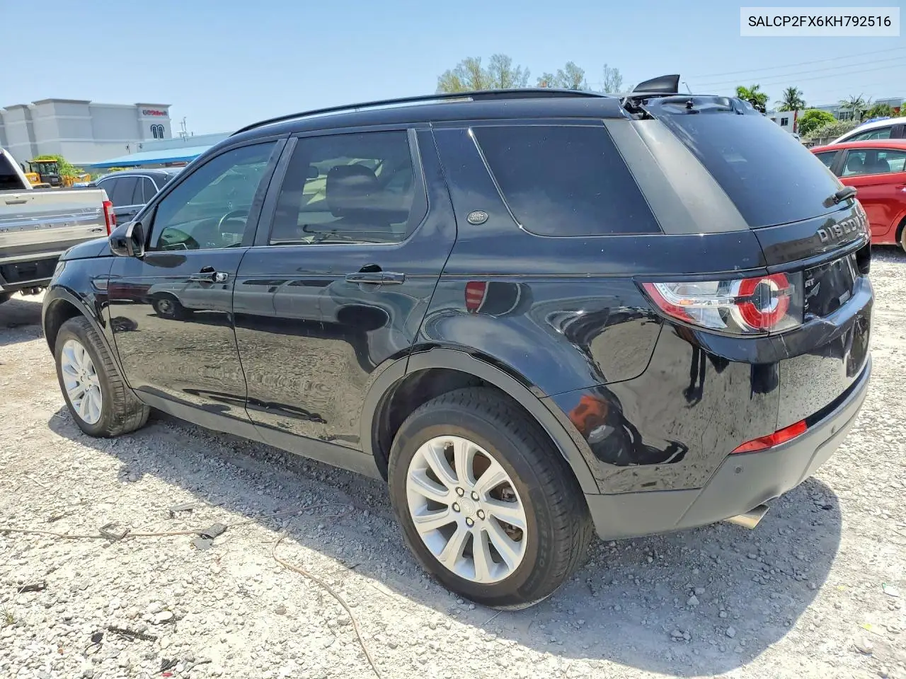 2019 Land Rover Discovery Sport Se VIN: SALCP2FX6KH792516 Lot: 60785516