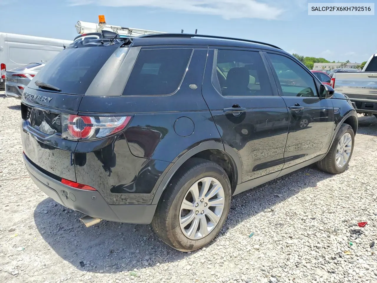 2019 Land Rover Discovery Sport Se VIN: SALCP2FX6KH792516 Lot: 60785516