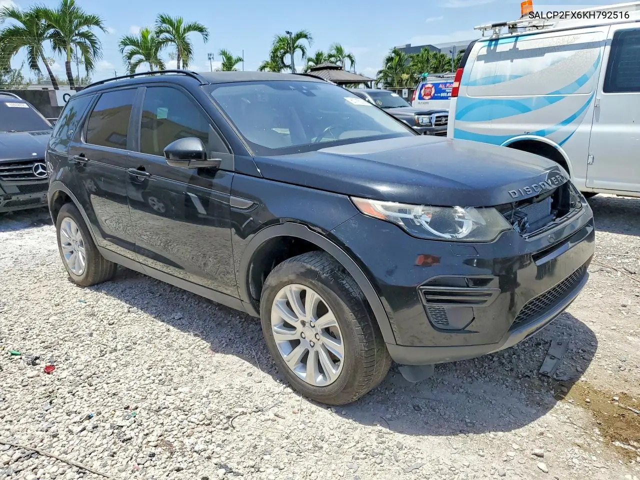 2019 Land Rover Discovery Sport Se VIN: SALCP2FX6KH792516 Lot: 60785516
