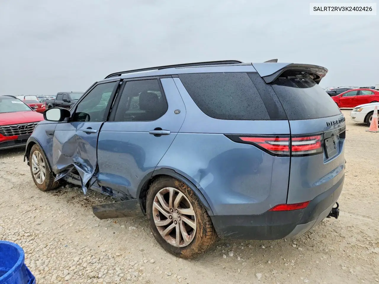2019 Land Rover Discovery Hse Luxury VIN: SALRT2RV3K2402426 Lot: 60876416