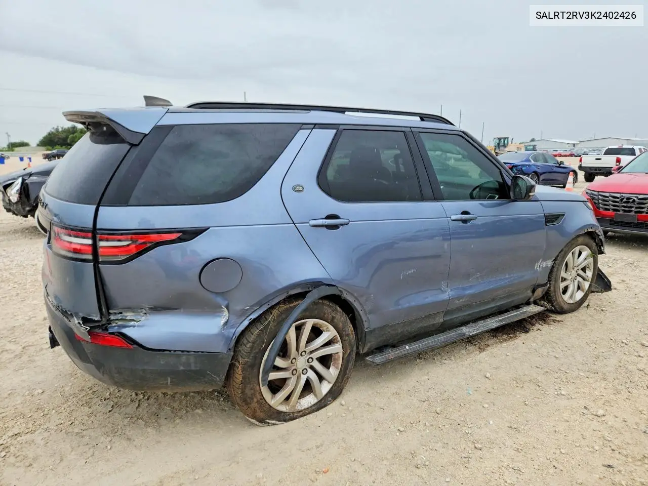 2019 Land Rover Discovery Hse Luxury VIN: SALRT2RV3K2402426 Lot: 60876416