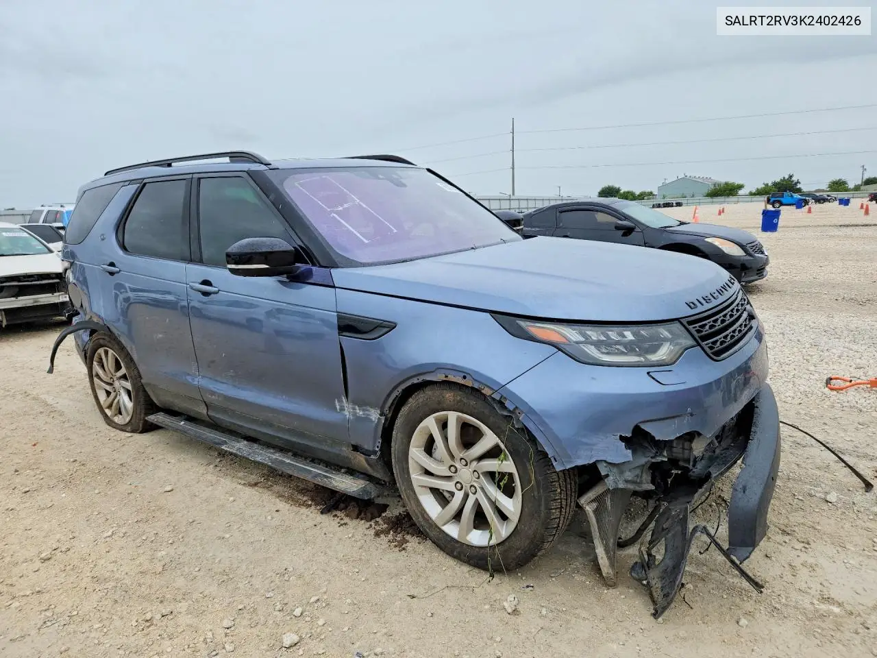 2019 Land Rover Discovery Hse Luxury VIN: SALRT2RV3K2402426 Lot: 60876416