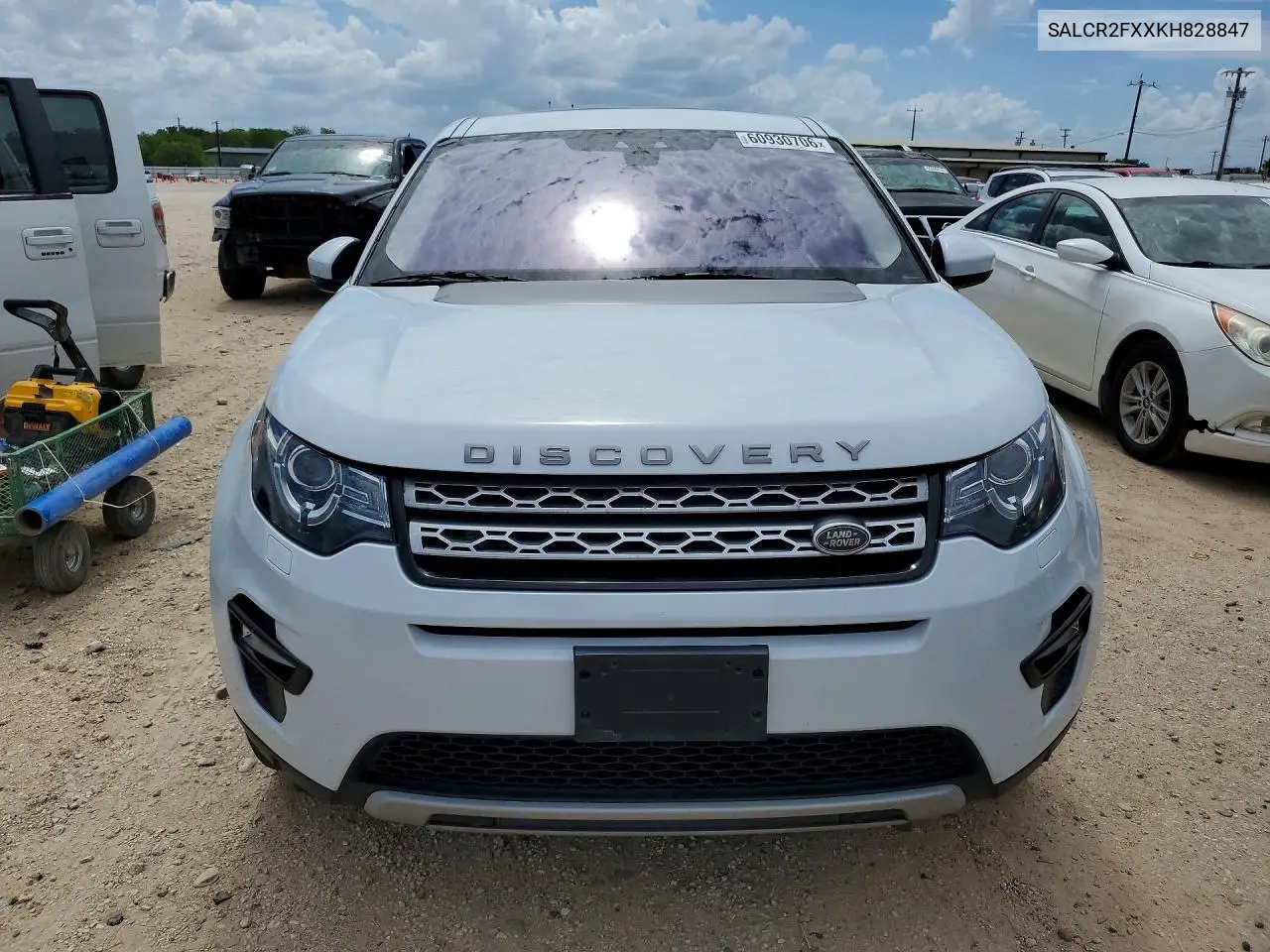 2019 Land Rover Discovery Sport Hse VIN: SALCR2FXXKH828847 Lot: 60930706