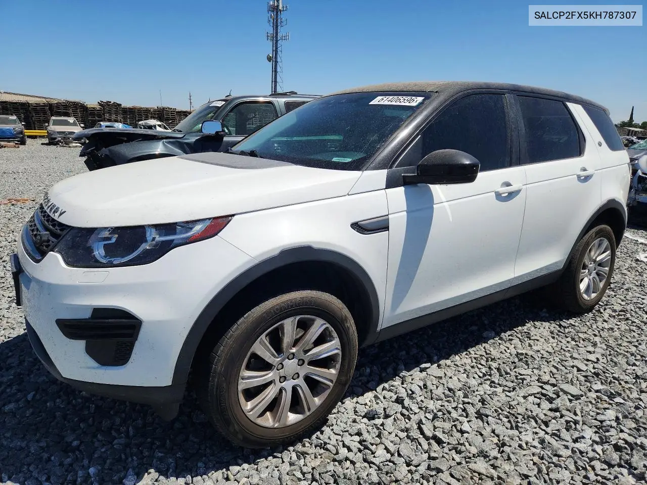 2019 Land Rover Discovery Sport Se VIN: SALCP2FX5KH787307 Lot: 61406596