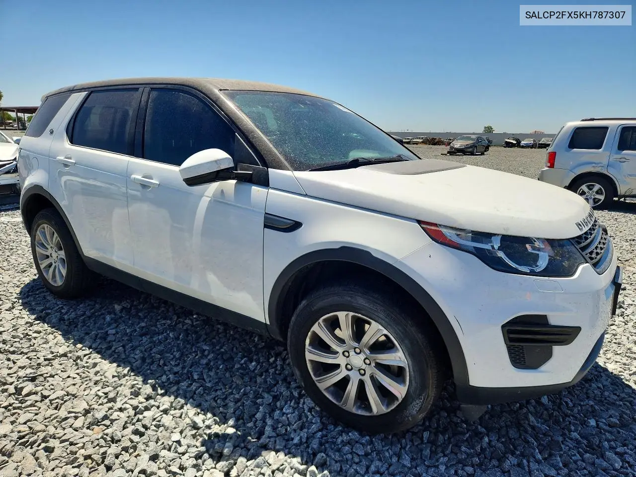2019 Land Rover Discovery Sport Se VIN: SALCP2FX5KH787307 Lot: 61406596