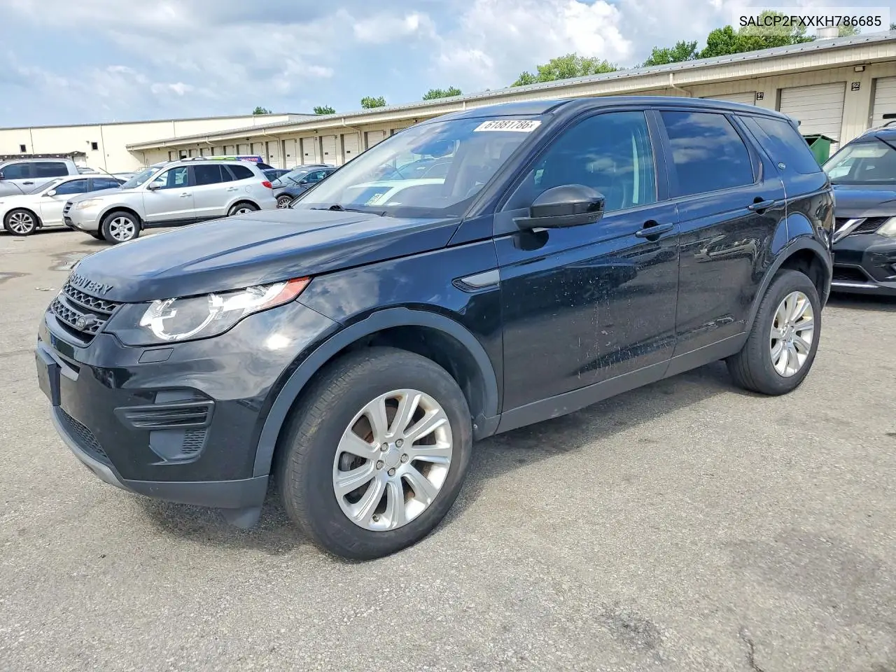 2019 Land Rover Discovery Sport Se VIN: SALCP2FXXKH786685 Lot: 61881786