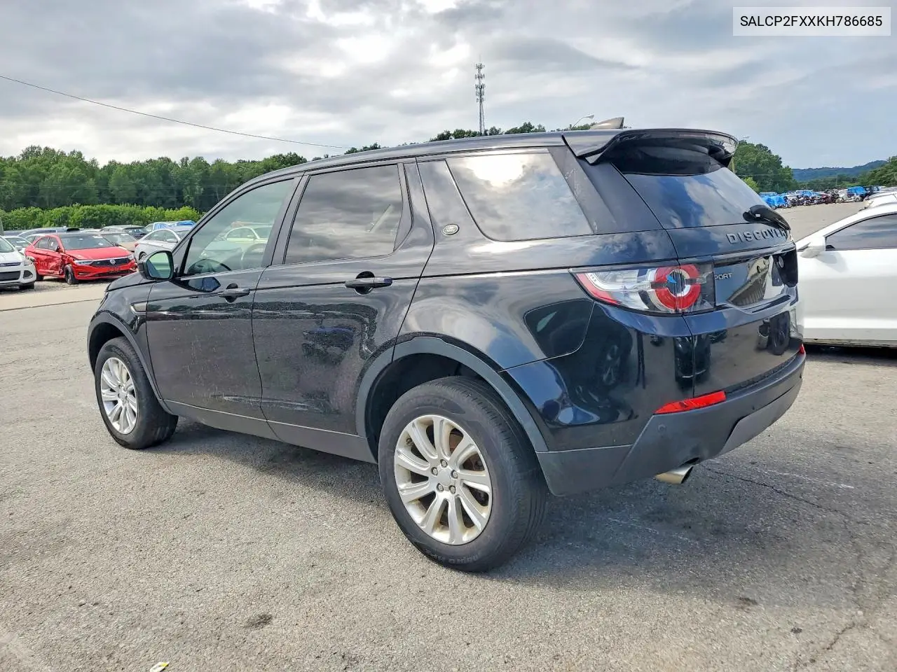 2019 Land Rover Discovery Sport Se VIN: SALCP2FXXKH786685 Lot: 61881786