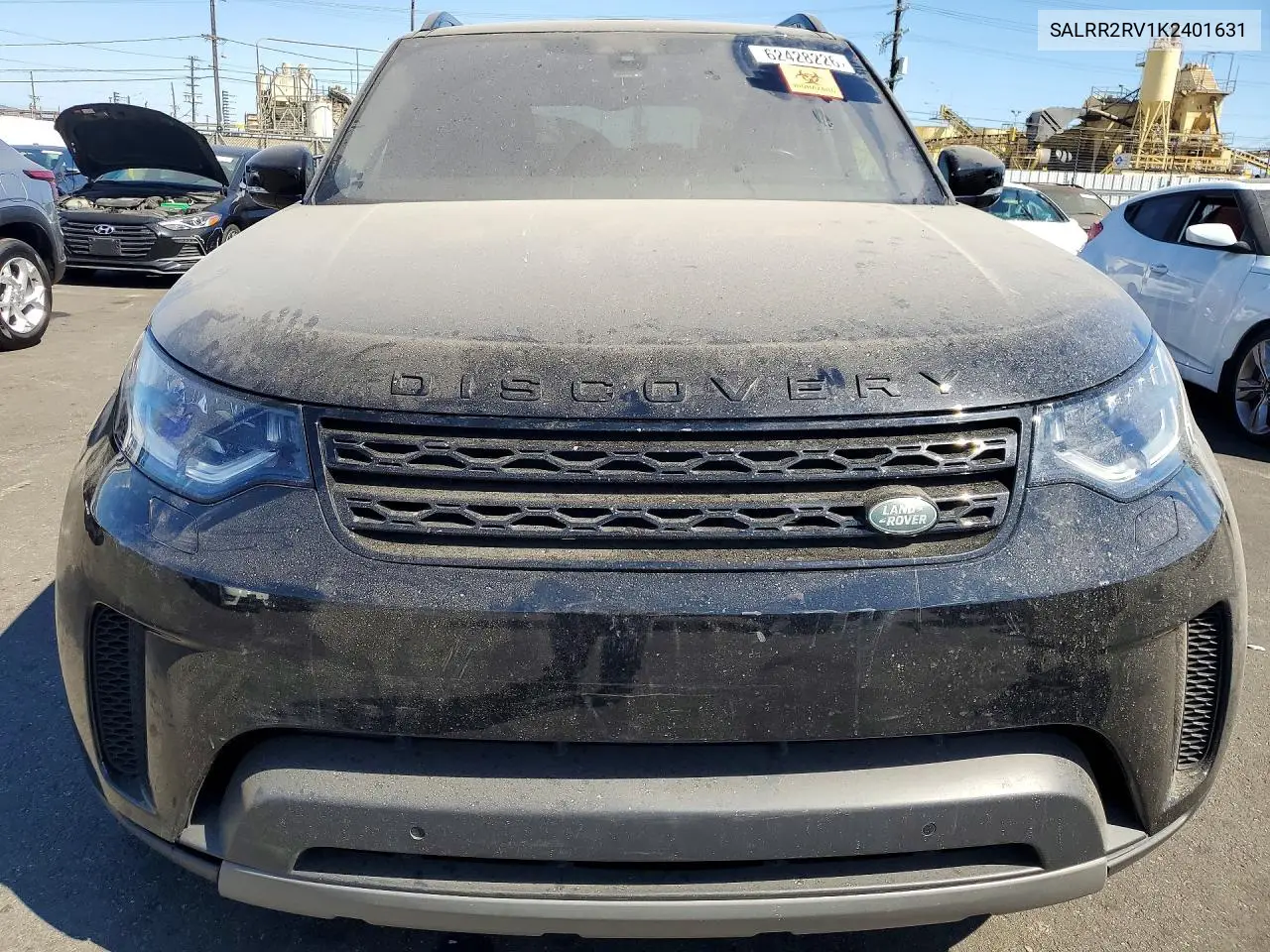 2019 Land Rover Discovery Hse VIN: SALRR2RV1K2401631 Lot: 62428226