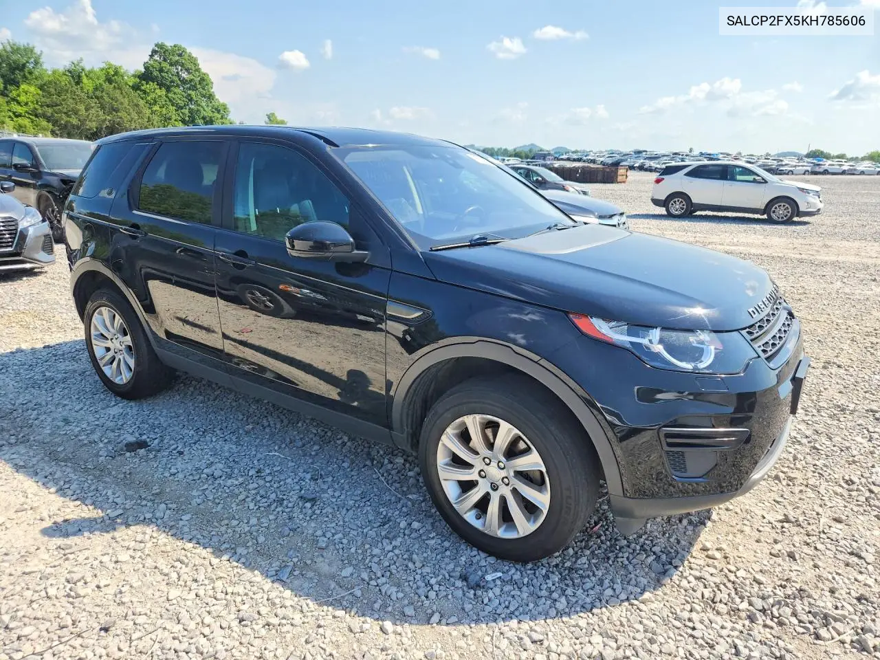 2019 Land Rover Discovery Sport Se VIN: SALCP2FX5KH785606 Lot: 85631375