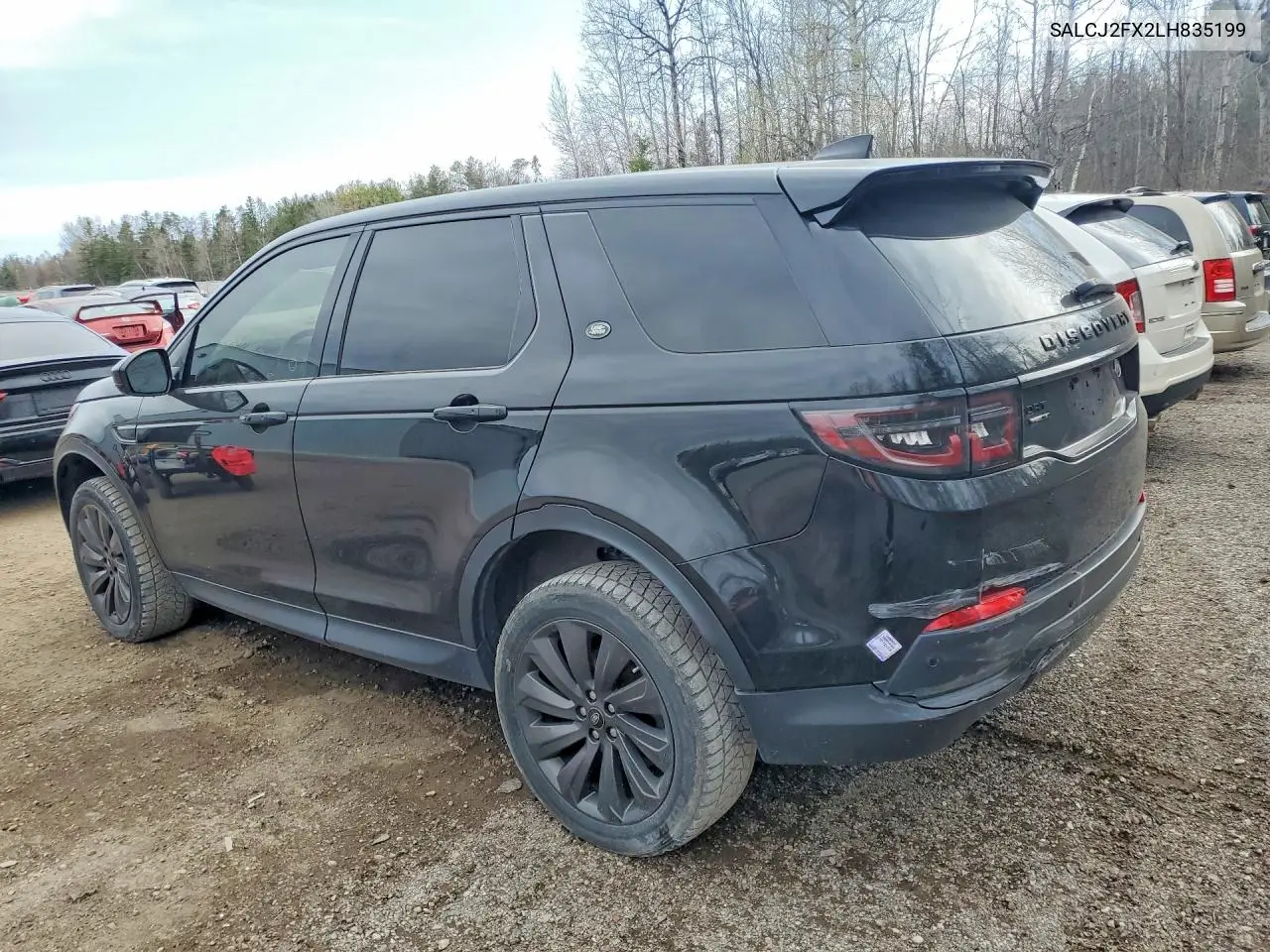 2020 Land Rover Discovery Sport S VIN: SALCJ2FX2LH835199 Lot: 50392076