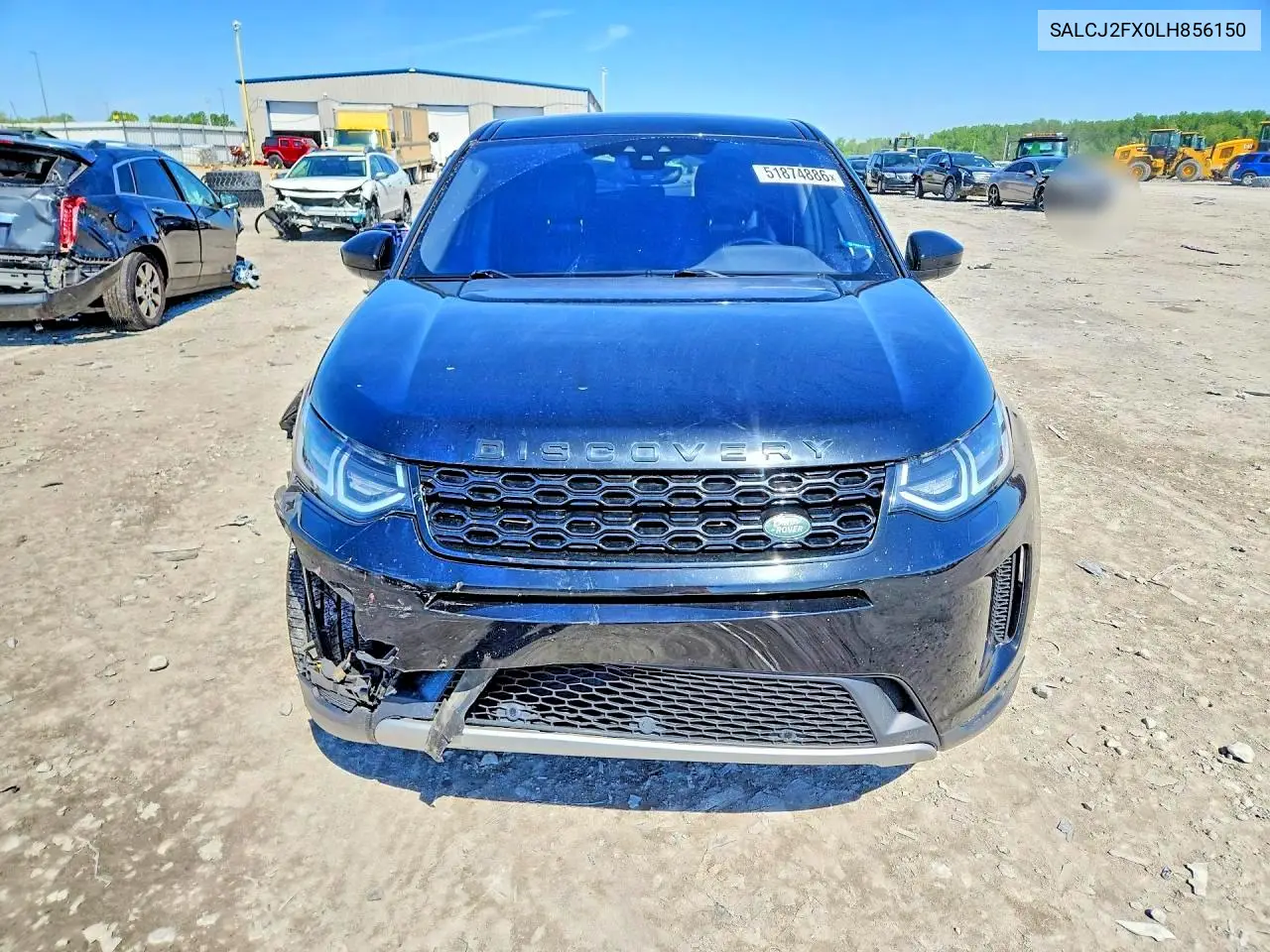 2020 Land Rover Discovery Sport S VIN: SALCJ2FX0LH856150 Lot: 51874886