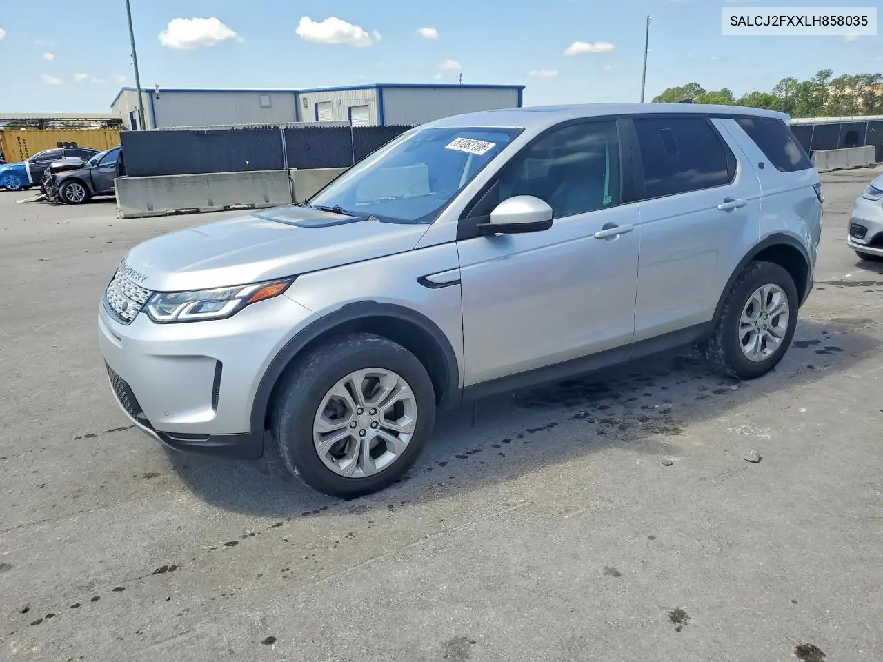 2020 Land Rover Discovery Sport S VIN: SALCJ2FXXLH858035 Lot: 51882106