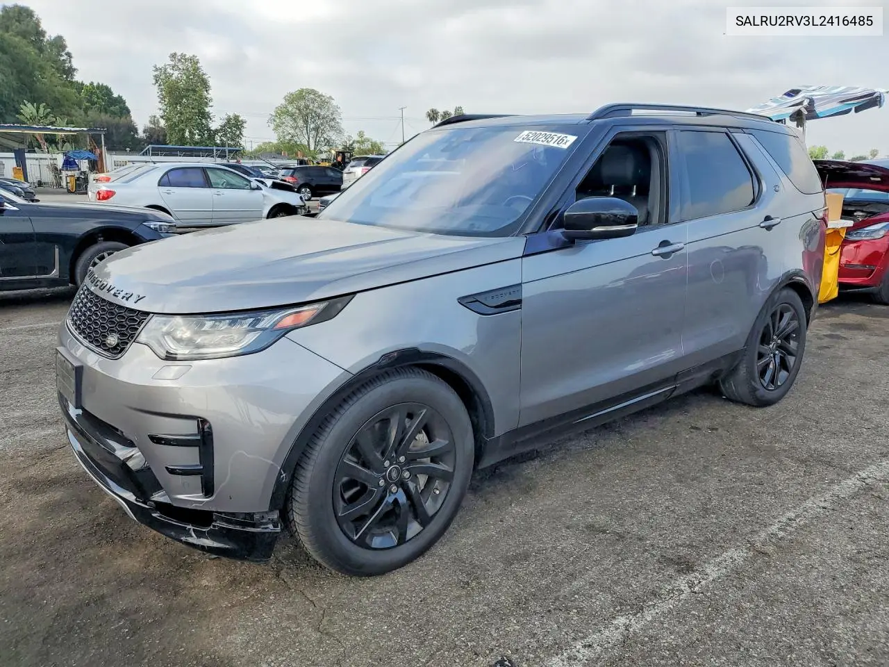 2020 Land Rover Discovery Landmark VIN: SALRU2RV3L2416485 Lot: 52029516