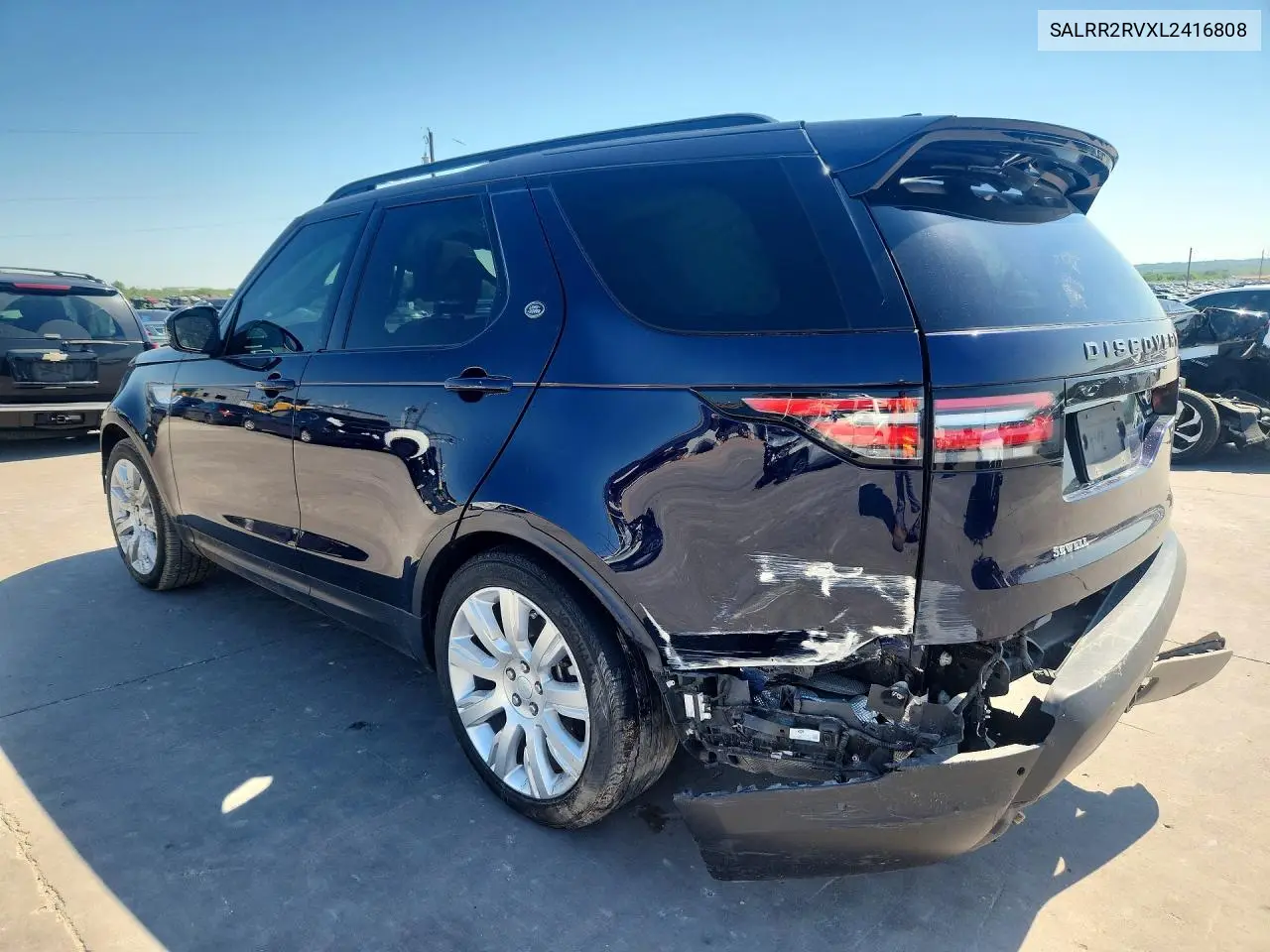 2020 Land Rover Discovery Hse VIN: SALRR2RVXL2416808 Lot: 53418976