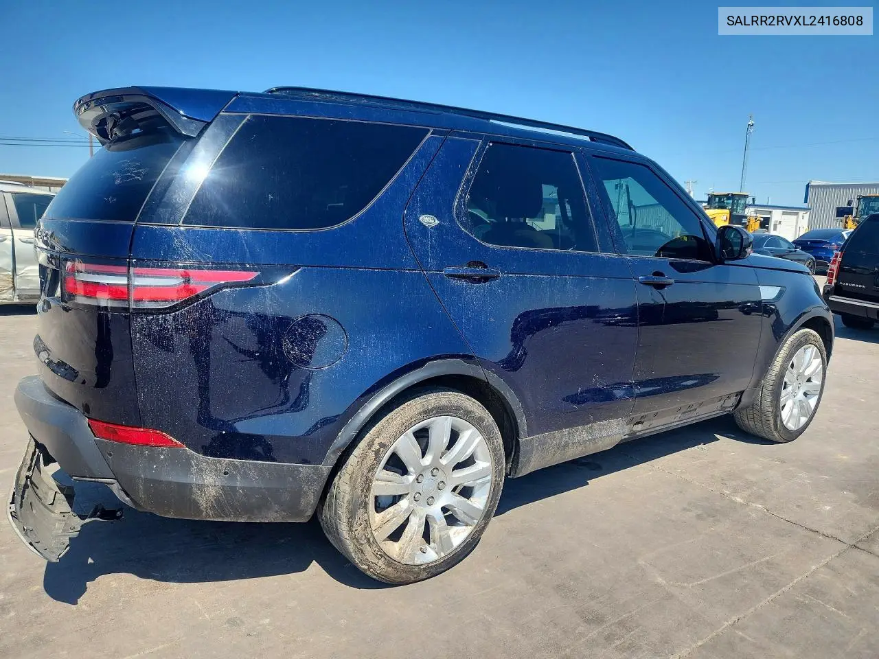 2020 Land Rover Discovery Hse VIN: SALRR2RVXL2416808 Lot: 53418976