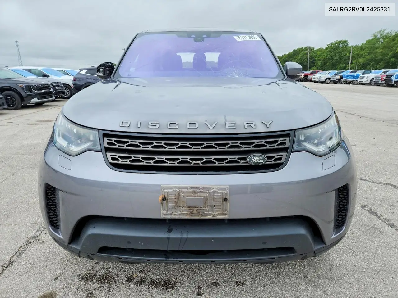 2020 Land Rover Discovery Se VIN: SALRG2RV0L2425331 Lot: 54113926