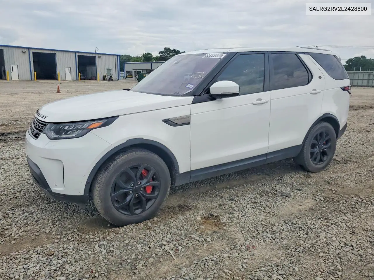 2020 Land Rover Discovery Se VIN: SALRG2RV2L2428800 Lot: 55222606
