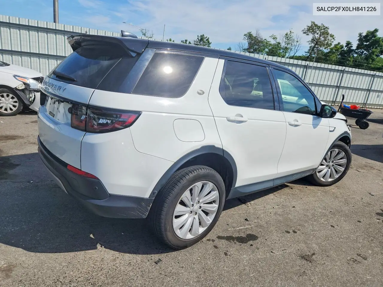 2020 Land Rover Discovery Sport Se VIN: SALCP2FX0LH841226 Lot: 56035316