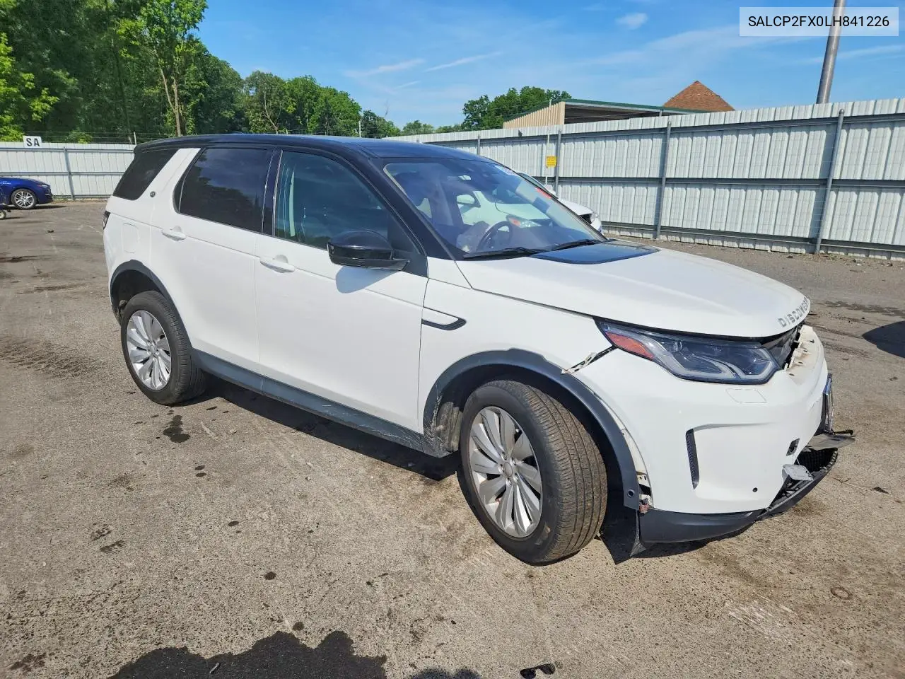 2020 Land Rover Discovery Sport Se VIN: SALCP2FX0LH841226 Lot: 56035316