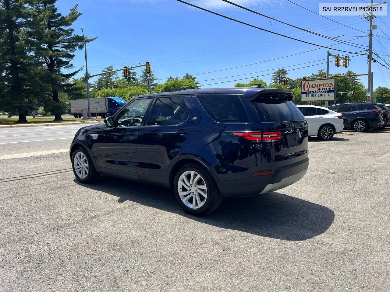 2020 Land Rover Discovery Hse VIN: SALRR2RV5L2430518 Lot: 56827346
