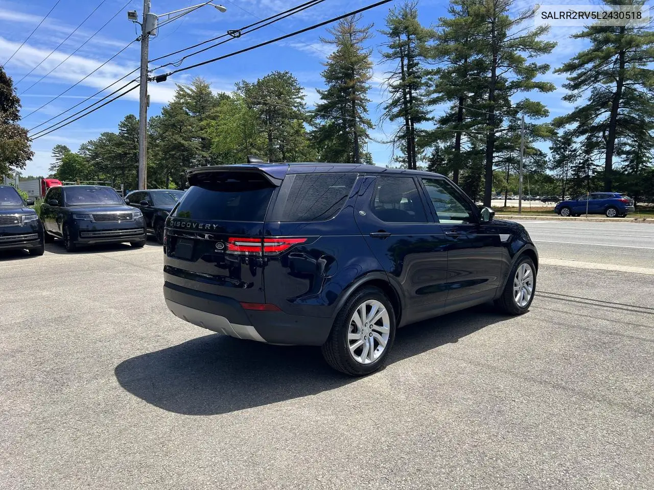 2020 Land Rover Discovery Hse VIN: SALRR2RV5L2430518 Lot: 56827346