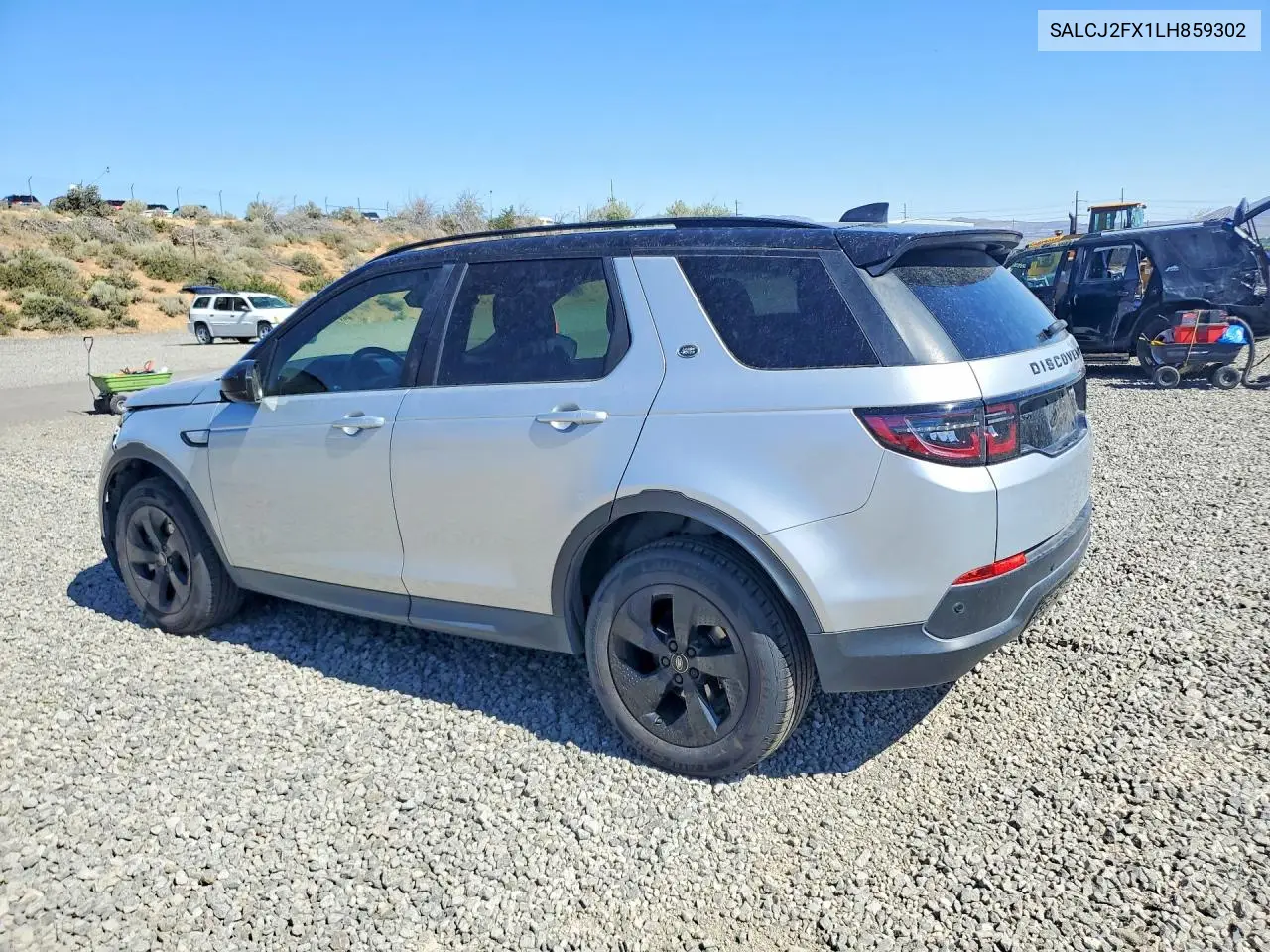 2020 Land Rover Discovery VIN: SALCJ2FX1LH859302 Lot: 57691496