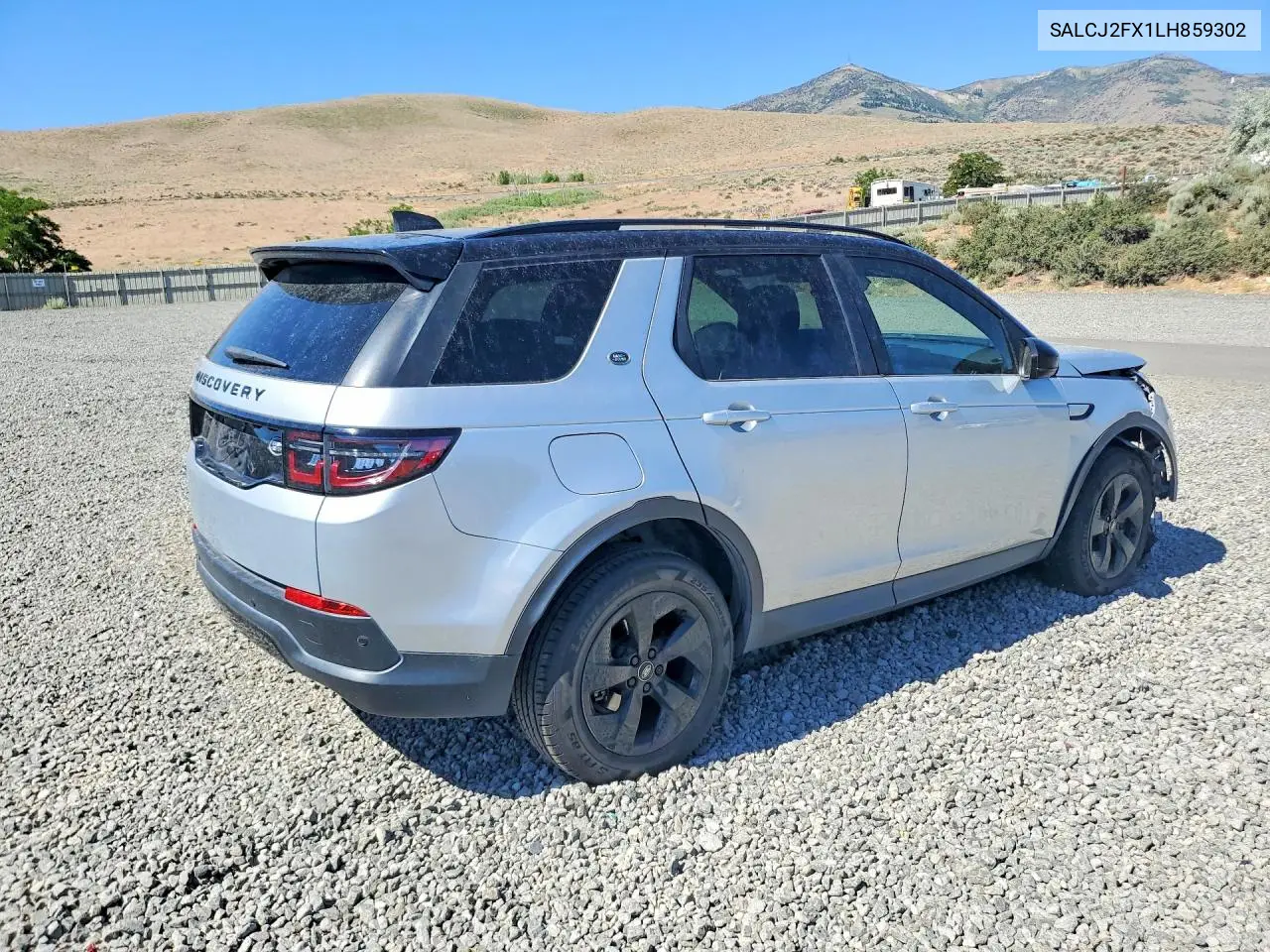 2020 Land Rover Discovery VIN: SALCJ2FX1LH859302 Lot: 57691496