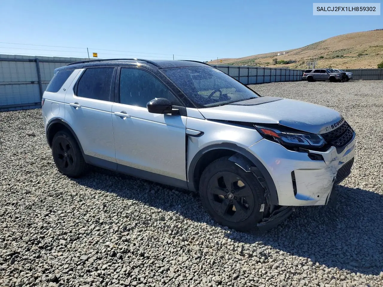 2020 Land Rover Discovery VIN: SALCJ2FX1LH859302 Lot: 57691496