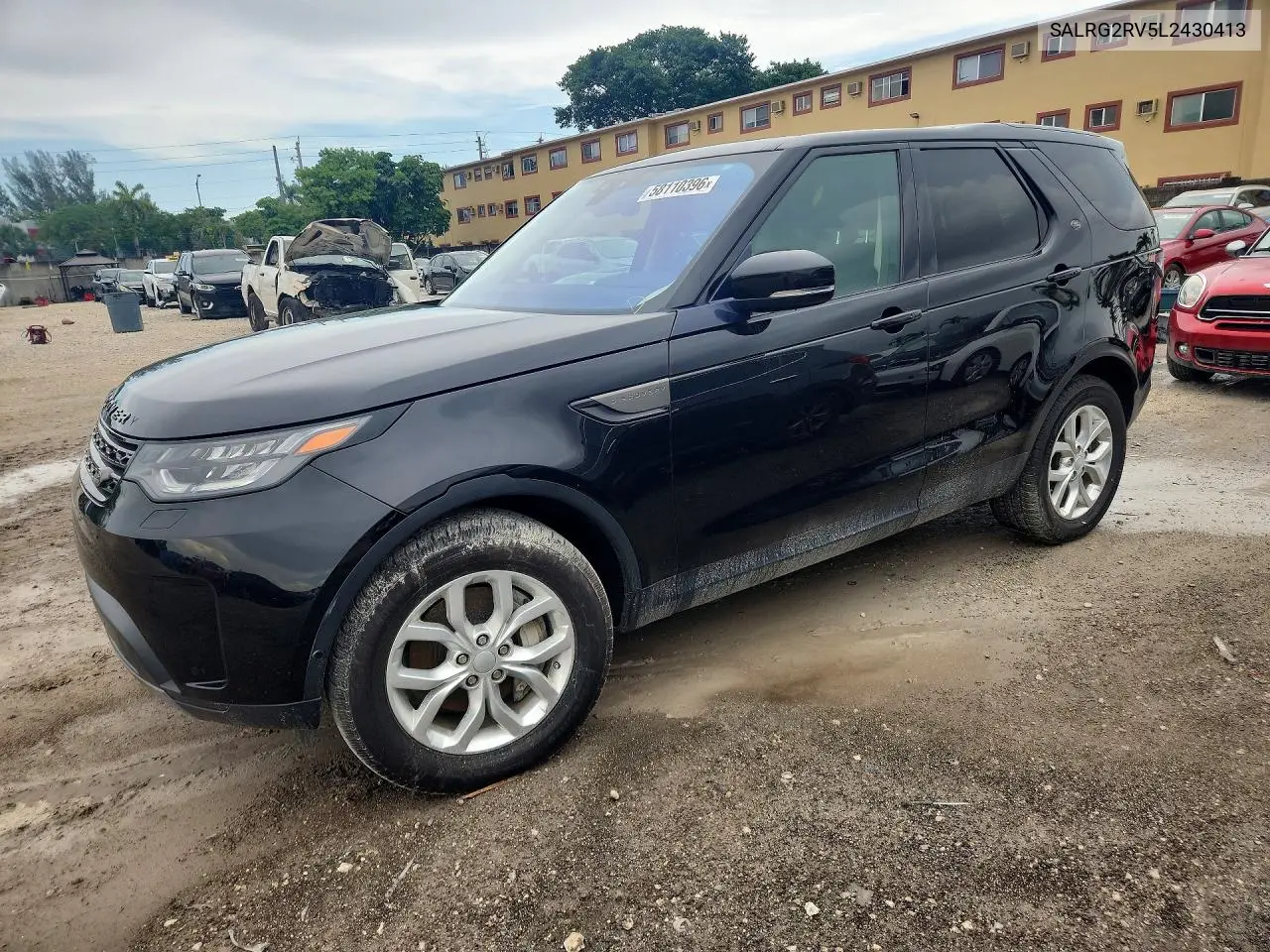 2020 Land Rover Discovery Se VIN: SALRG2RV5L2430413 Lot: 58110396