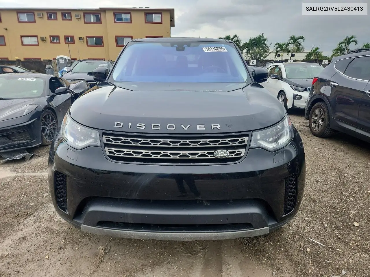 2020 Land Rover Discovery Se VIN: SALRG2RV5L2430413 Lot: 58110396