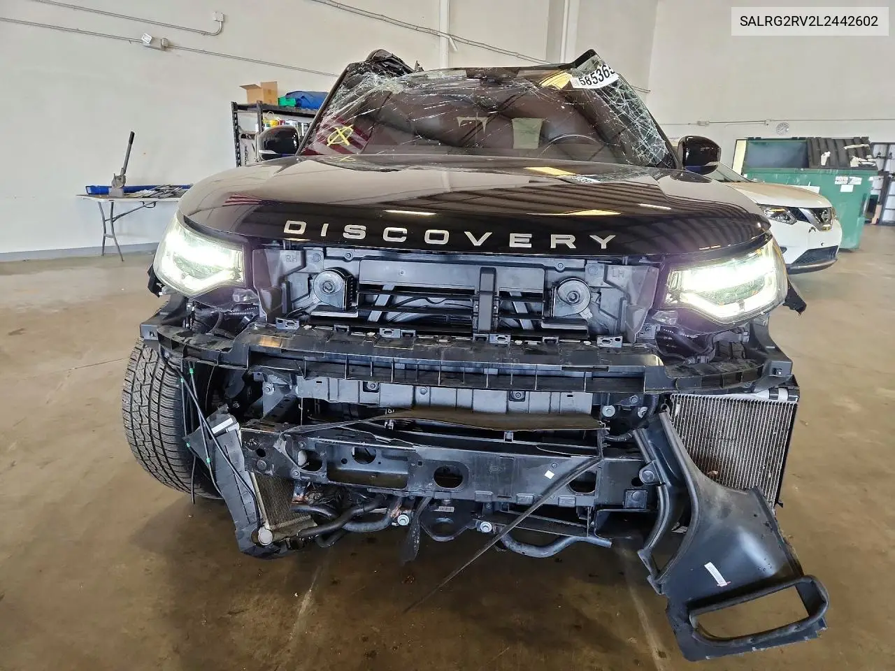 2020 Land Rover Discovery Se VIN: SALRG2RV2L2442602 Lot: 58536586