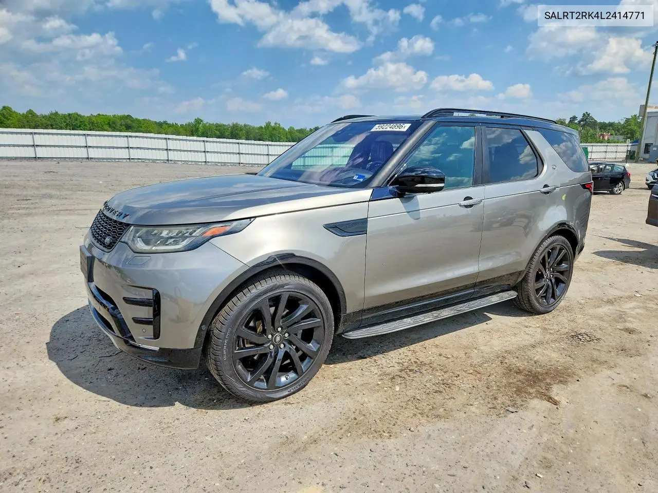 2020 Land Rover Discovery Hse Luxury VIN: SALRT2RK4L2414771 Lot: 59224896