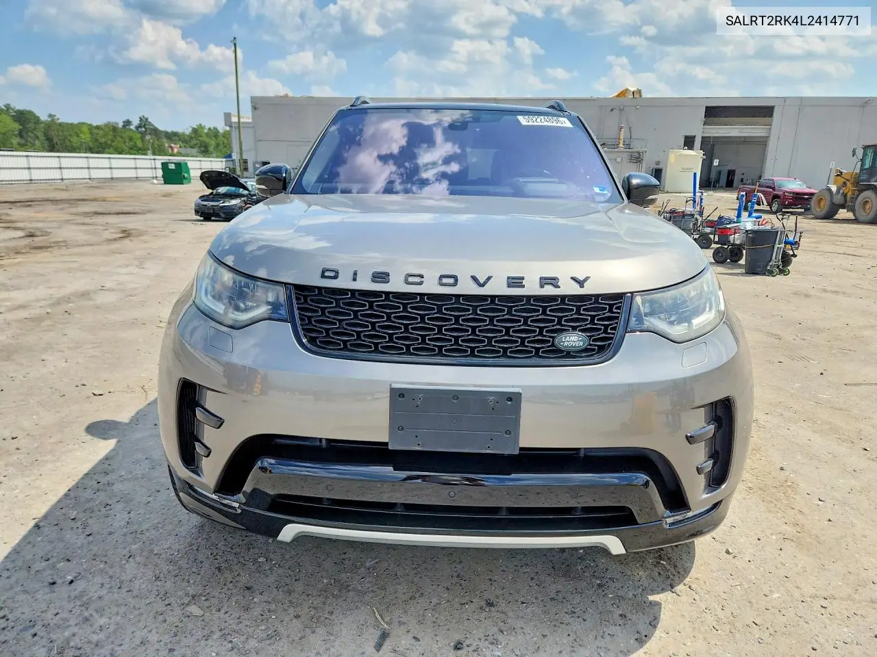 2020 Land Rover Discovery Hse Luxury VIN: SALRT2RK4L2414771 Lot: 59224896