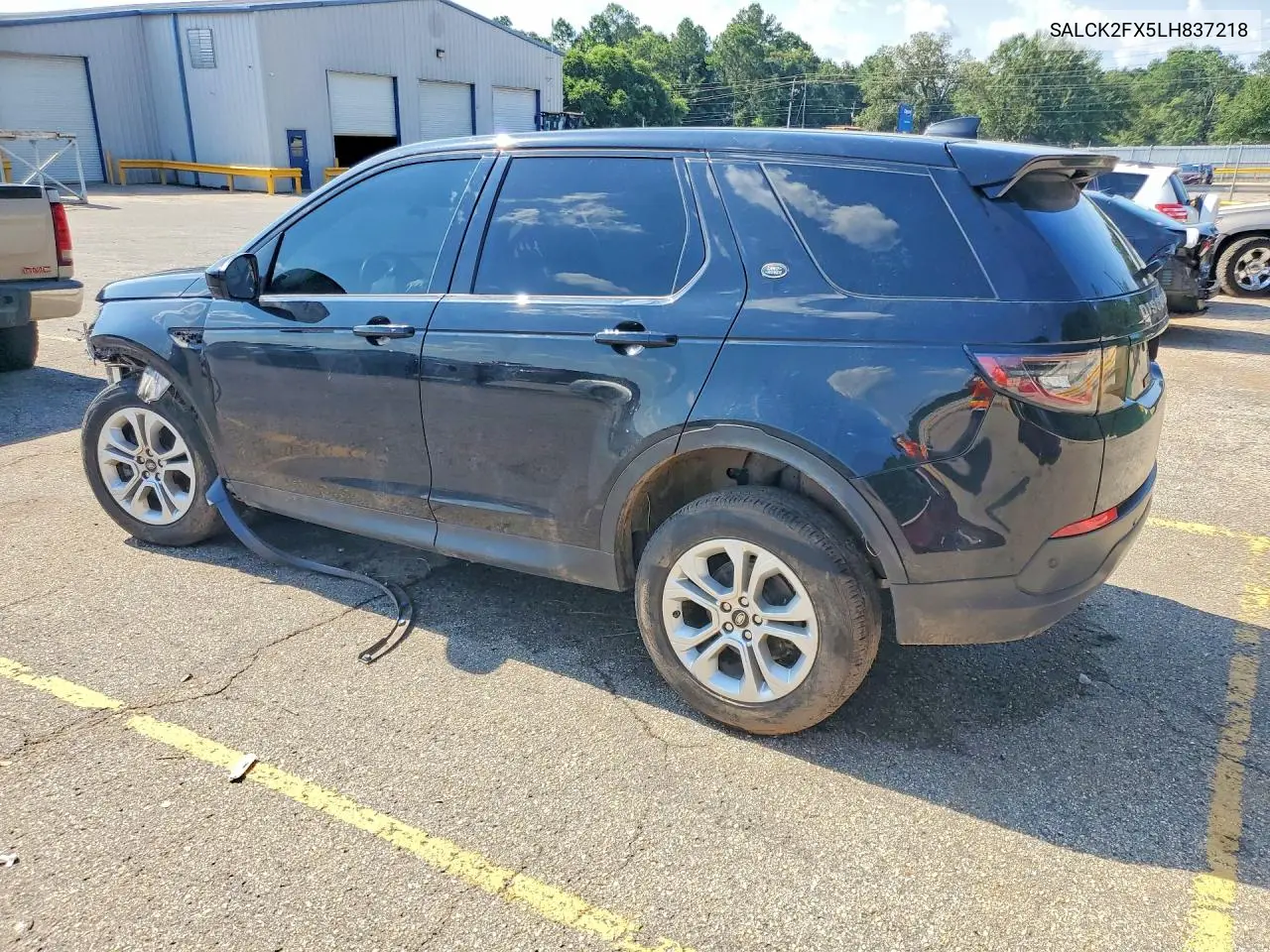 2020 Land Rover Discovery Sport VIN: SALCK2FX5LH837218 Lot: 59540866
