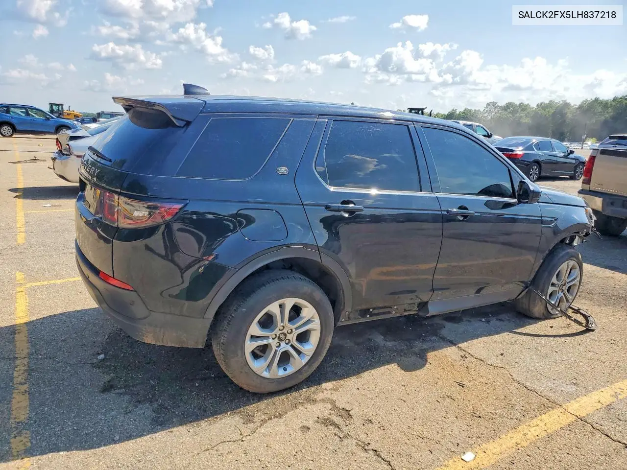 2020 Land Rover Discovery Sport VIN: SALCK2FX5LH837218 Lot: 59540866