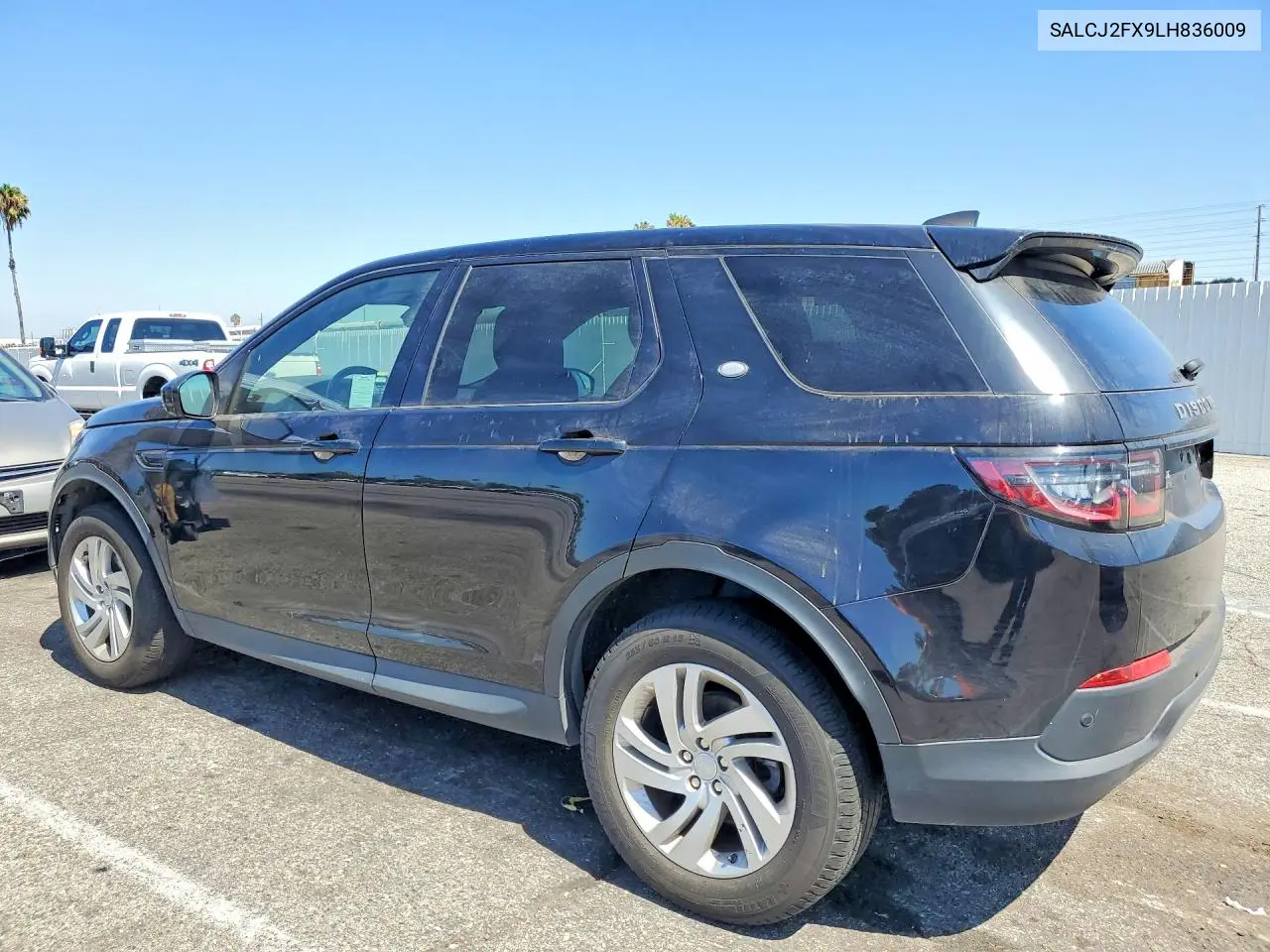2020 Land Rover Discovery Sport S VIN: SALCJ2FX9LH836009 Lot: 59622086