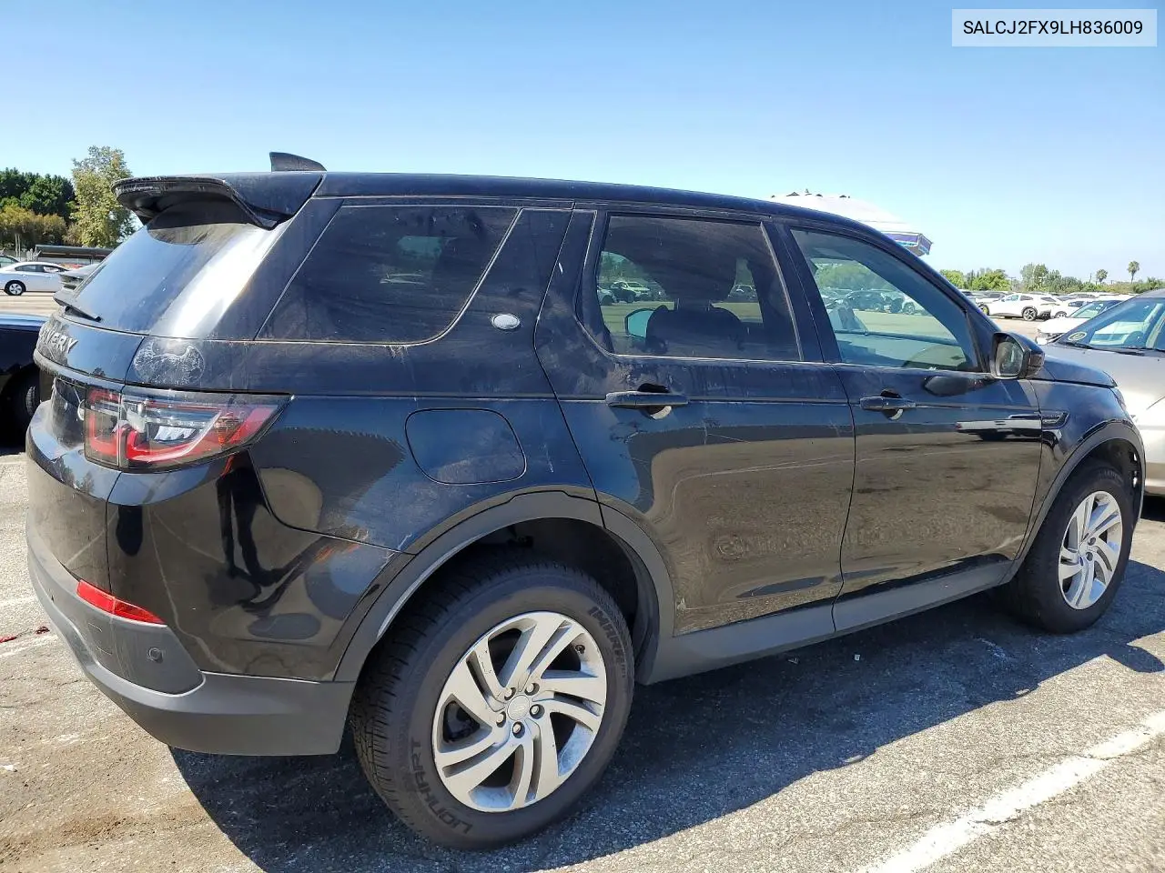 2020 Land Rover Discovery Sport S VIN: SALCJ2FX9LH836009 Lot: 59622086