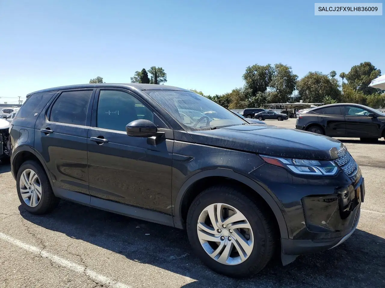 2020 Land Rover Discovery Sport S VIN: SALCJ2FX9LH836009 Lot: 59622086